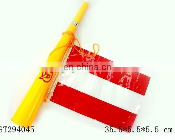 Spain Football Game Fan Plastic French Horn With Flag photo-2
