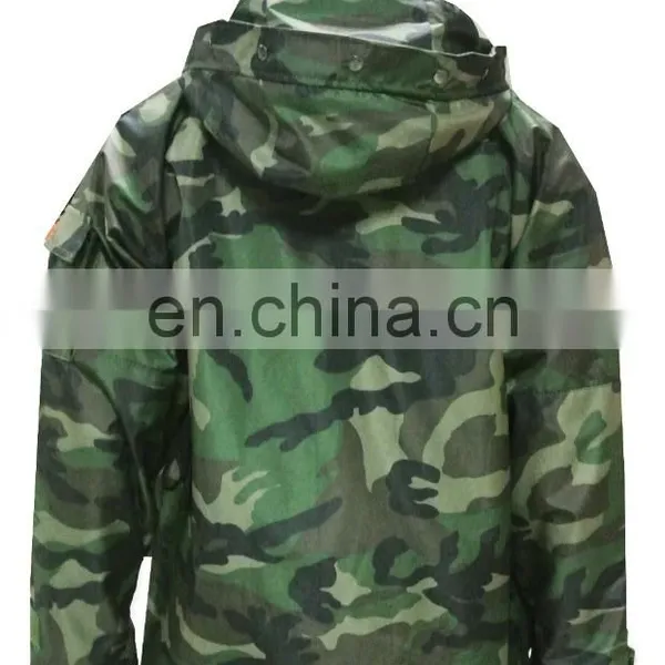 2017 Woodland Camouflage Military Army Windbreaker Jacket photo-4