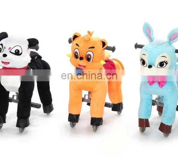 HI CE/AZO/RoSH Standard Walking Animal Ride on Toy Horse for Kids photo-2
