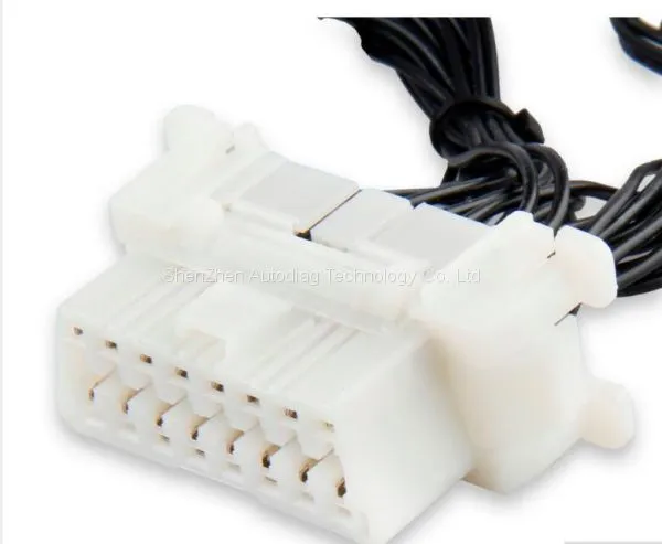 OBD2 OBDII 16 Pin Extension Connector Adapter Cable 1 to 3 16Pin OBD Cable OBD 2 Connector Diagnostic-tool For Elm 327 photo-5