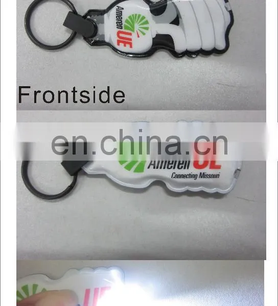 New Design Cheap Pvc Keychain Key Holder With Led Light Wholesales photo-6