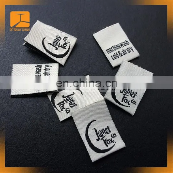 China Manufacturer Custom Made Clothing Cheap Garment Woven Label photo-4