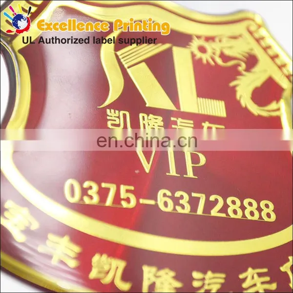 New Custom Self Adhesive 3d Make Epoxy Resin Sticker photo-6