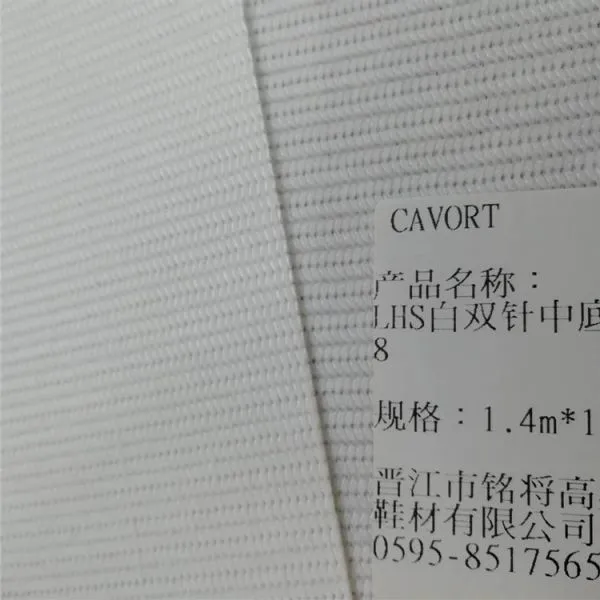 Cavort Twin-needle Stitch Bond Fabric Non Woven Shoe Insole Lasting Fabric photo-5