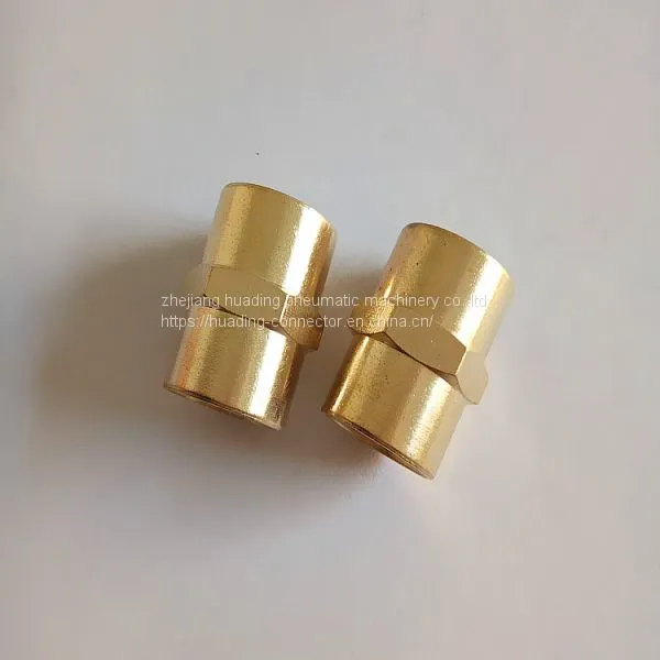 Brass Female Nipple F1/8xF1/2 , BSP ,BSPT,NPT,G,ZG Thread Adaptor photo-2