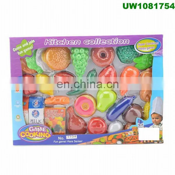 Play Food Set for Kids & Toy Food for Pretend Play - Huge 125 Piece Play Kitchen Set With Children Educational Food Toys for To photo-2
