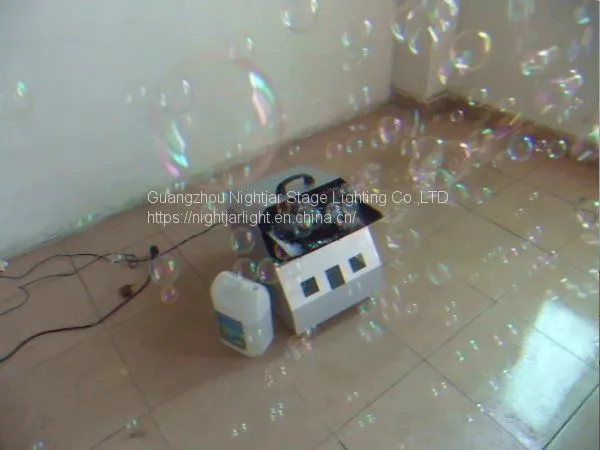 (NJ-BB300) Stage 300W Big Bubble Foaming Machine photo-4