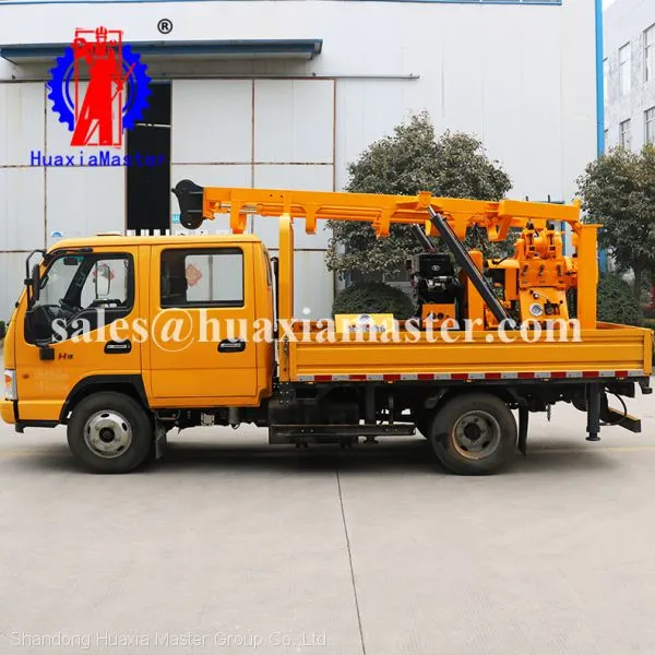 Truck-mounted Water Well Drilling Rigs Hydraulic Full Automatic Deep Hole Digging Equipment XYC-200 Price photo-5