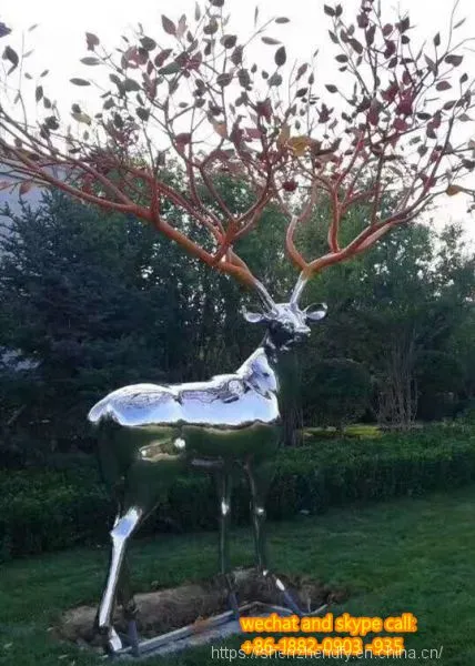Customized Sculpture Stainless Steel Love Sculpture Shopping Mall photo-2