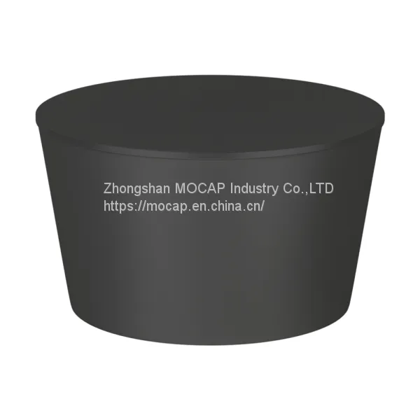 Black Waterproof Stopper Silicone Rubber Small Seal Hole Plugs MEP Series photo-5