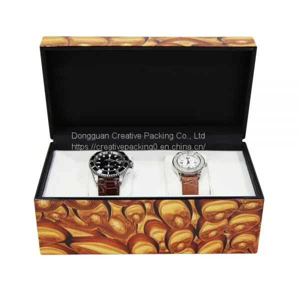 Collection Classical Mix Color Watch Case Storage Display Box Watch Storage Display Box photo-2
