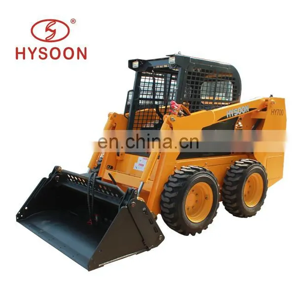Chinese Mini Skidsteer Wheel Loader Machine Construction photo-2