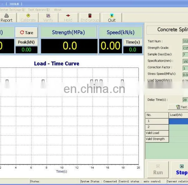 300T Computer Automatic Concrete Ccompressive Strength Tester/ Block Testing Machine photo-7