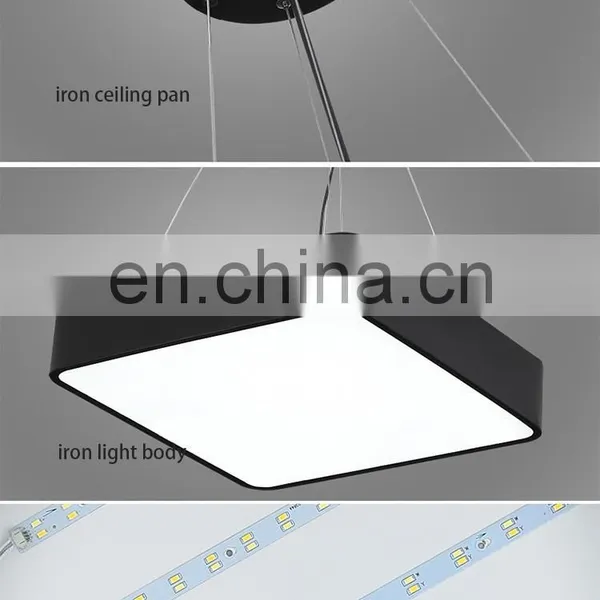 36W Modern Led Square Hanging Office Lights photo-6