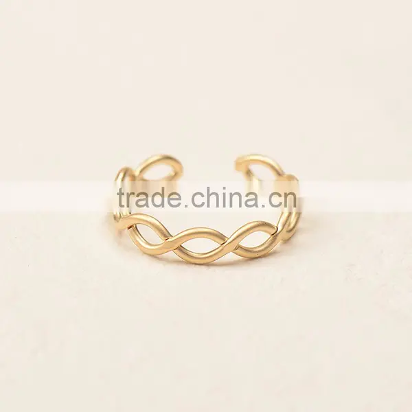 2016 Popular Fancy Artificial Finger Rings for Girls 925 Silver Full Finger Rings photo-3