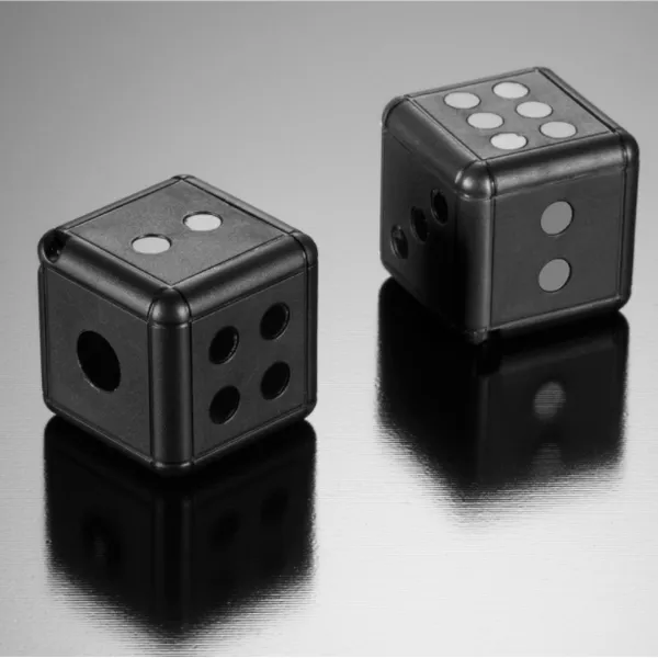 M1B Black Infrared Hidden Motion Detection Video Voice Recorder 1080P HD Dice Mini Camera photo-4
