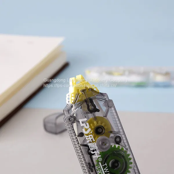 Original New Design Correction Tape Single Tips Offer 2 Color Tape-White and Yellow photo-4