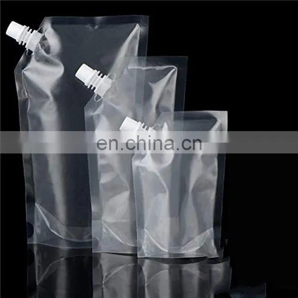 Digital Printing 100ml 200ml 250ml 500ml Sanitizer Hand Washing Liquid Soup Refill Packaging Pouch With Spout