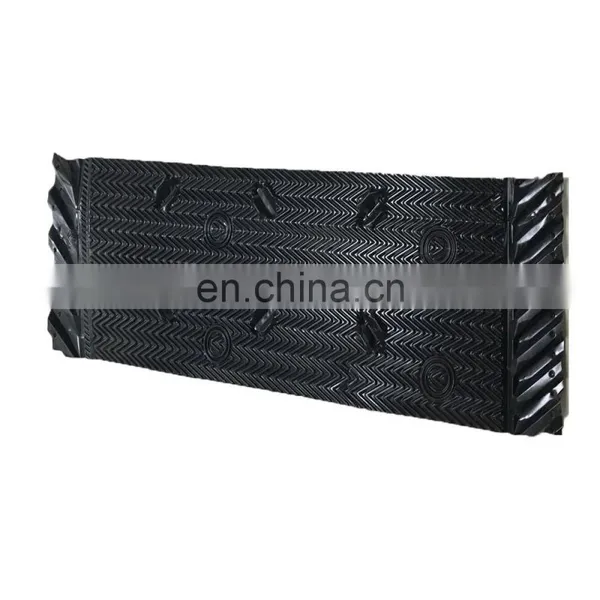 ML Width 1220mm Length 2980mm Thickness 0.38mm MX75 PVC Film Fill With Drift Eliminator Louvers Cooling Tower Filler photo-2