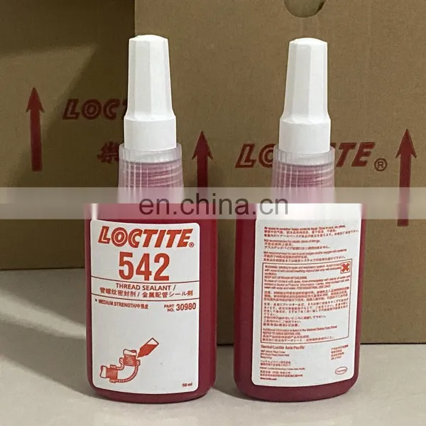 Loctiter 542 Glue Hydraulic Pneumatic Pipeline Leak-proof Thread Sealant Liquid Raw Material Belt photo-4