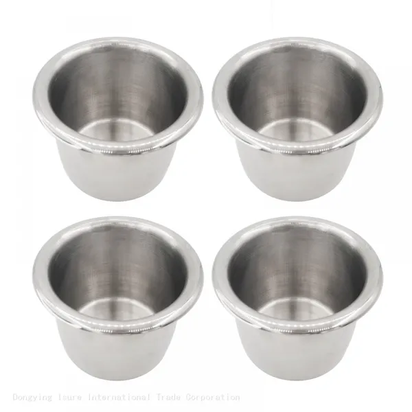 ISURE MARINE 1/4Pcs Stainless Steel Boat Accessories Cup Drink Holder Mount Cup Holder For Boat Car Truck Camping ﻿