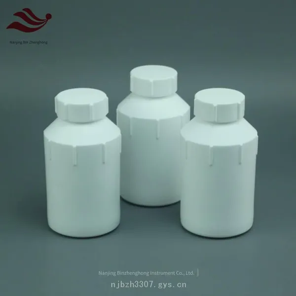 500ml Ptfe Wide-mouth Bottle, Large Opening Bottle, Ptfe Sample Bottle, High-cleanliness Storage Bottle for Sampling photo-4