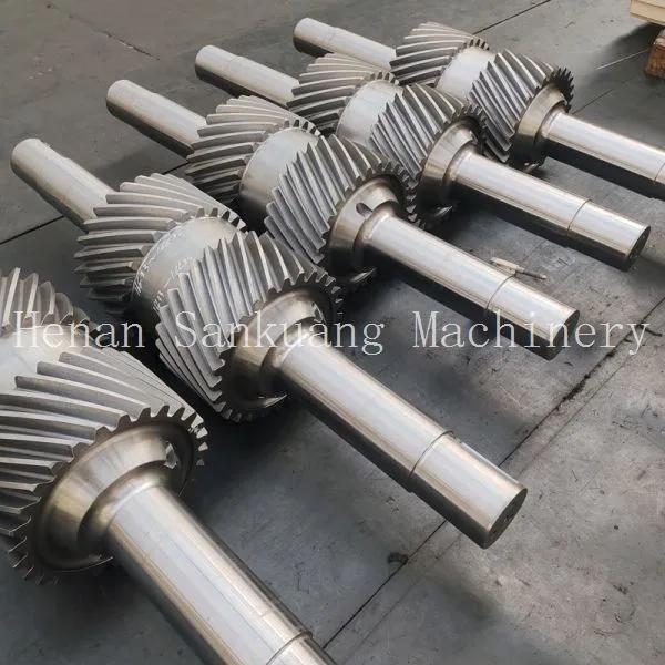 Gear Spindle Worm Shaft for Textile Machinery Spinning Frame Drive System Durable
