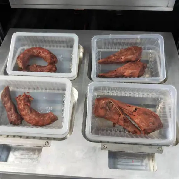 Vacuum Sealing Machine for Boxed Hairtail, Box-type Fresh-keeping Packaging Machine for Hairtail Cubes photo-5
