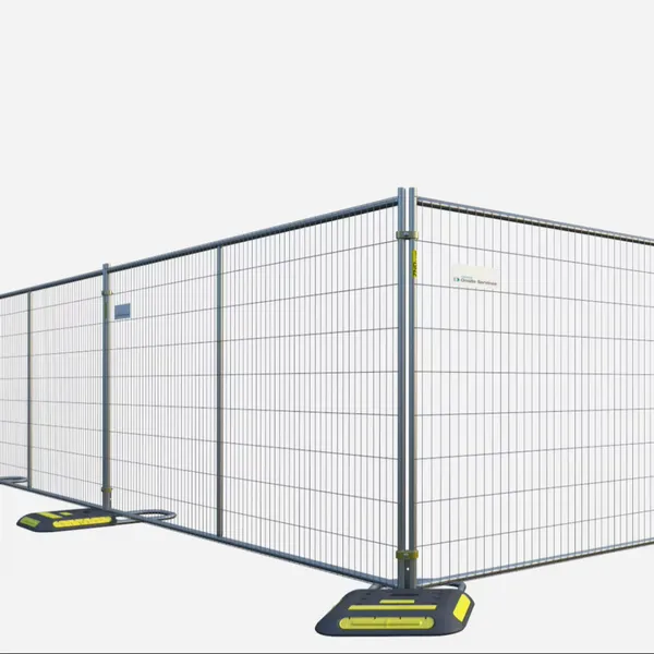 Wholesale American-style Galvanized Chain-link Temporary Fencing Panels