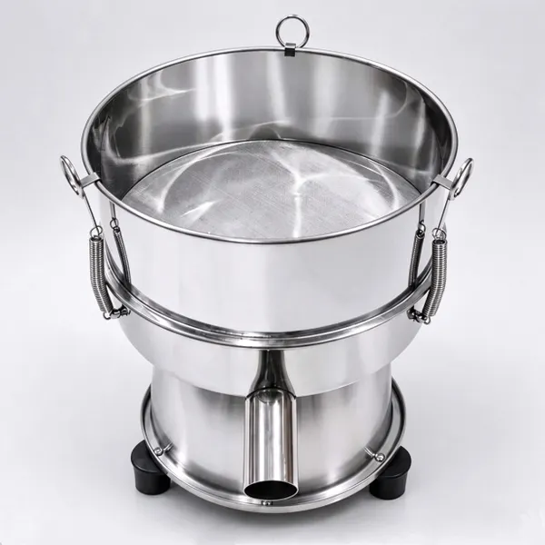 Small Electric Vibrating Screener Metal Powder & Coating Powder Separator