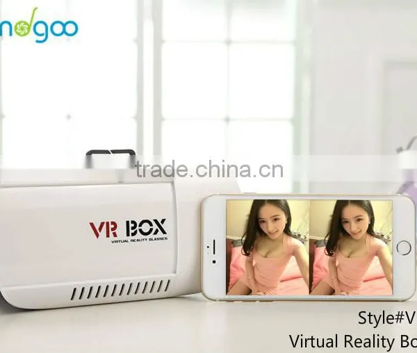 2016 Hottest VR Box 1.0 Google Cardboard 3D VR Virtual Reality Headset Video Movie Game Glasses [Bluetooth Remote Controller] photo-6