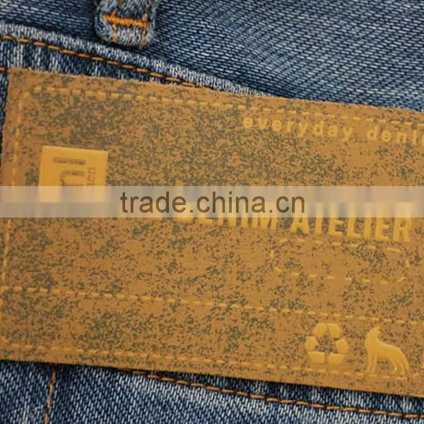 Newly Excellent Quality Leather Sew on Patches photo-4