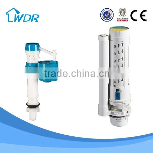 Quality Washdown Manual PVC Quiet Luxury Flush Valve Toilet Push Button photo-3