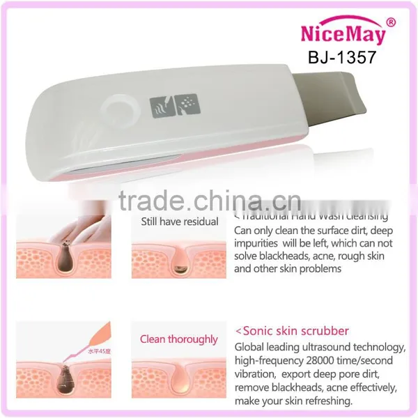 New Coming Customized Fashion Design Handheld Skin Scrubber Facial Cleaning&skin Blackhead Remove photo-5