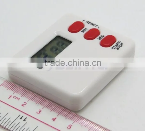 AG13 Battery Power Strong Magnet Stainless Steel Holder Family Count Up Countdown Digital Cooking Timer photo-3