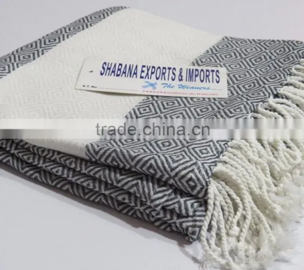 High Absorbent Turkish Hammam Fouta Travel Beach Towel Sauna Spa Bathrobe photo-5