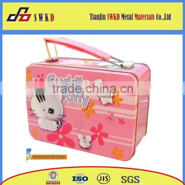 Small Cookie Tin Containers With Colorful Printing photo-6