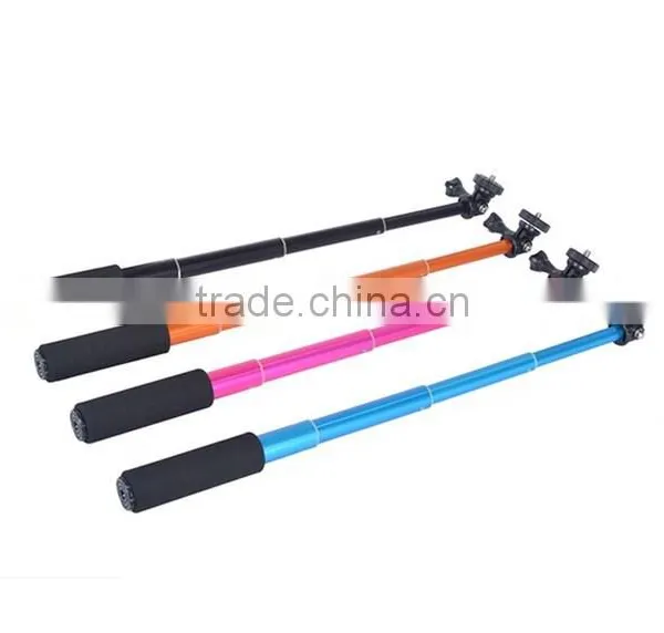 Sports Camera GoPros Selfie Stick With 1/4 Screw Adapter Monopod Selfie Ring Light photo-6