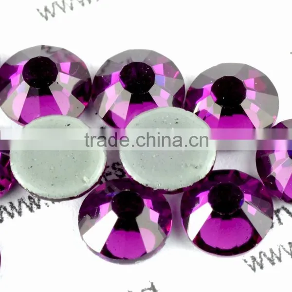 Wholesale Iron On Hot Fix Crystal Rhinestone, 14 Cuts Hotfix Rhinestone for DIY Decoration photo-2