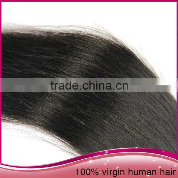 2015 Hot Selling Unprocessed 100% Human Virgin Remy Straight Hair Extensions photo-5