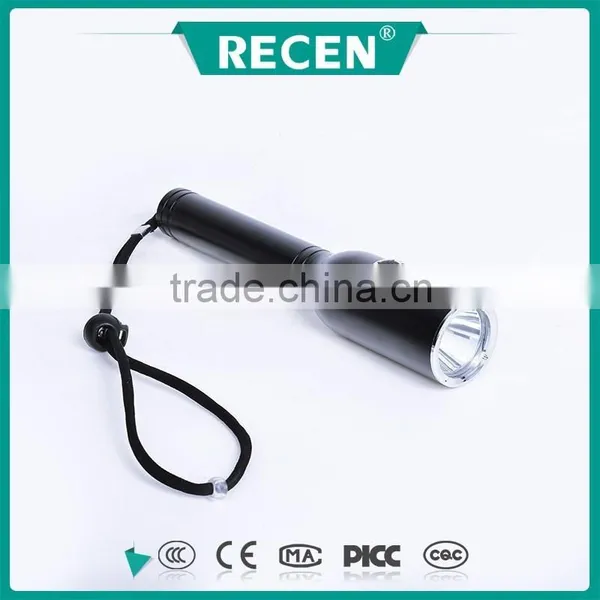 IP68 3 Watt Water Proof Long Range Rechargeable LED Explosion Proof Flashlight, Long Distance Led Flashlight photo-2