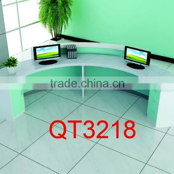 High Quality Half Round Reception Desk Factory Sell Directly QT3218 photo-2