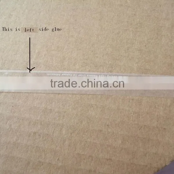 Double Sided HDPE Adhesive Tape for Polypropylene Bags Closure photo-3