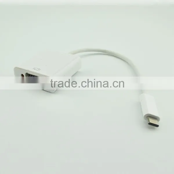 Manufactory Usb c Type to VGA Converter Cable for Projector photo-3