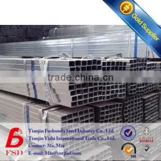 Pre Galvanized Rectangular Steel Pipe, Pre Galvanized Teel Pipe