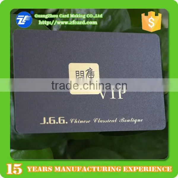 High Class Clear Frosted Plastic Business Cards photo-6