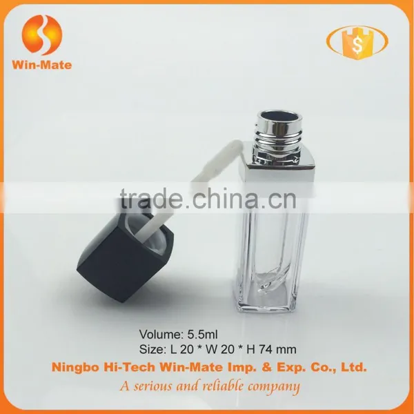 Clear 2015 Square 5.4ml 7.4*2*2cm Factory Supply New Style Lip Gloss Tube photo-3