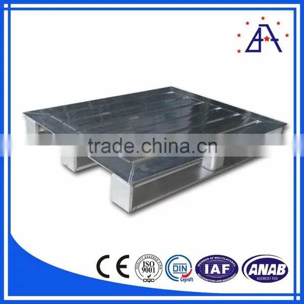 Standard Size Aluminum Pallets With Wheels For Industrial photo-4