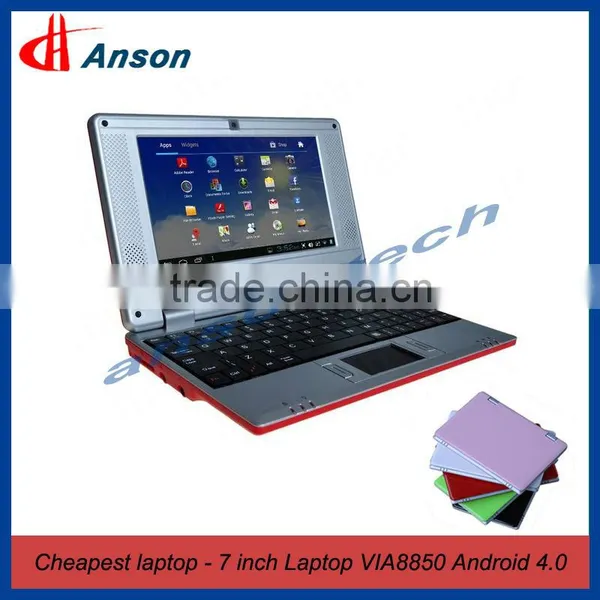 2014 Hot Sale 7 Inch Android Netbook Affordable Laptops