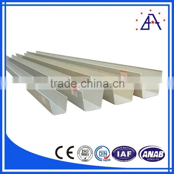 6060 6061 6063 6082 Aluminum Profile Supplier Aluminum Gutter photo-5
